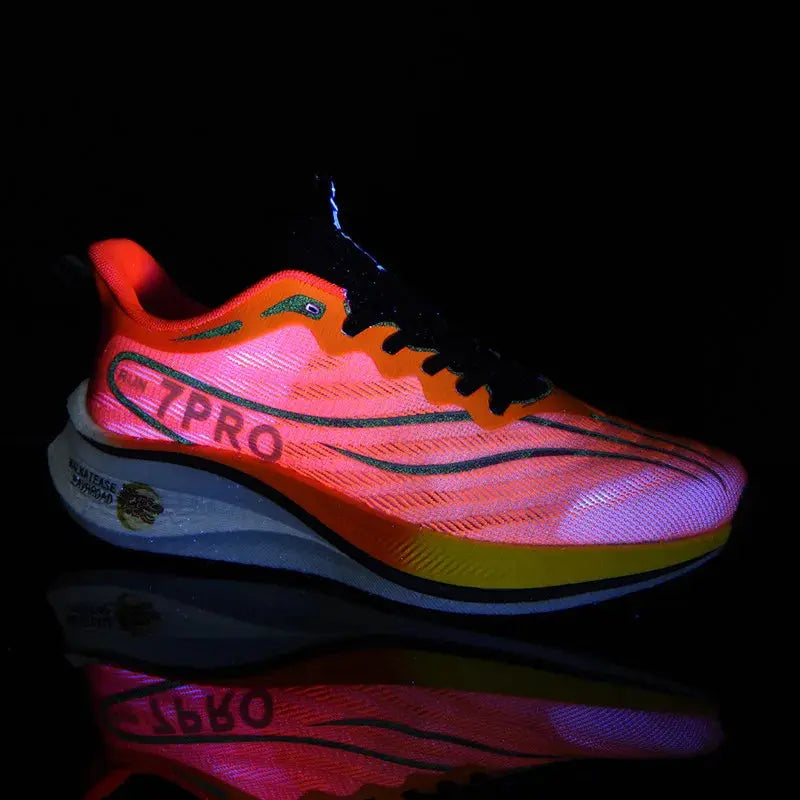 NEW Marathon Carbon plate Men Sports Running Shoes Breathable Lightweight Women's Comfortable Athletic Nonskid Sneakers Suncollections