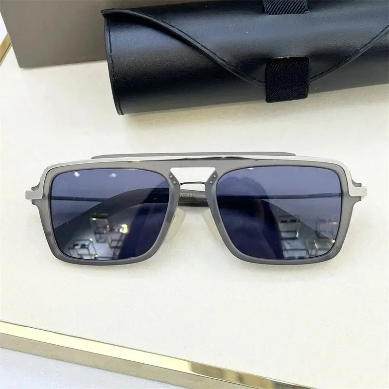 DILTA LANCIER DLS400 Rectangle Trendy Sunglasses Shades for Women&men Fashion UV Protected Titanium Sun Glasses for man - Suncollections