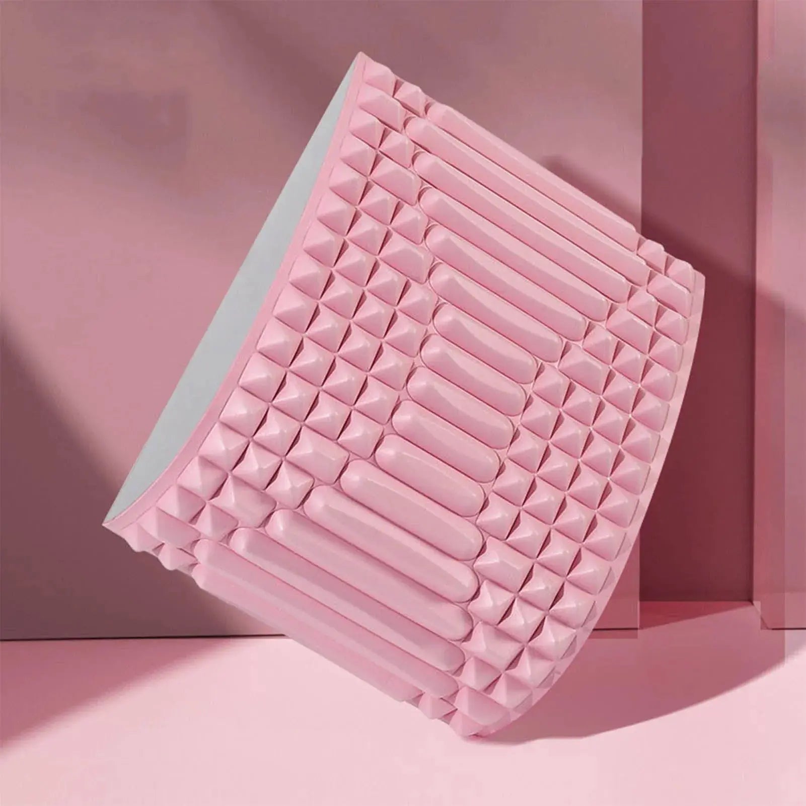 Back Stretcher Back Cracker Back Cracking Device Spine Deck Back Board Lumbar Stretcher for Lower Back Pain Relief Suncollections