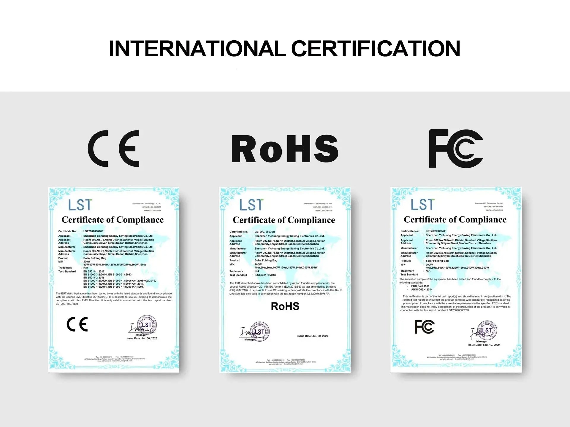 1000W Solar Folding Panel Portable Bag - Suncollections