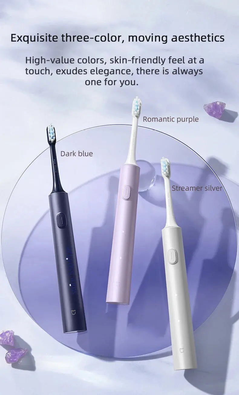 Original XIAOMI MIJIA Sonic Electric Toothbrush Set T302 - Suncollections