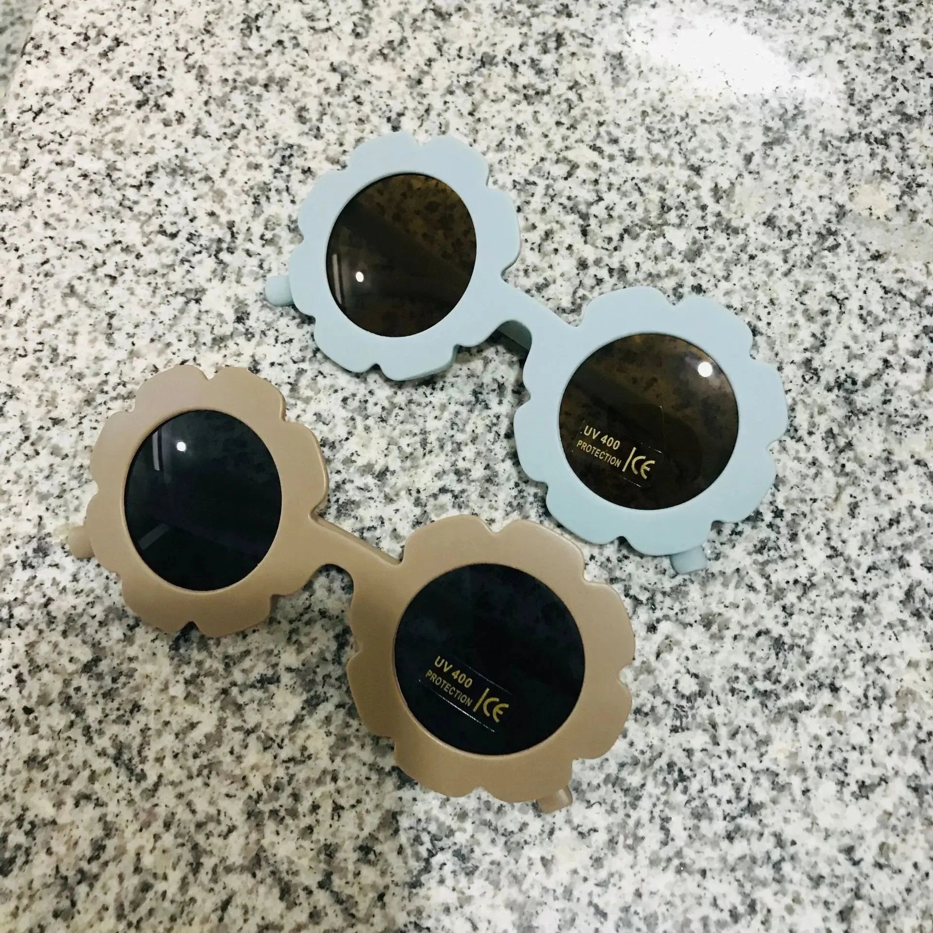 2023 new cute children's frosted glasses  color series baby sunglasses - Suncollections