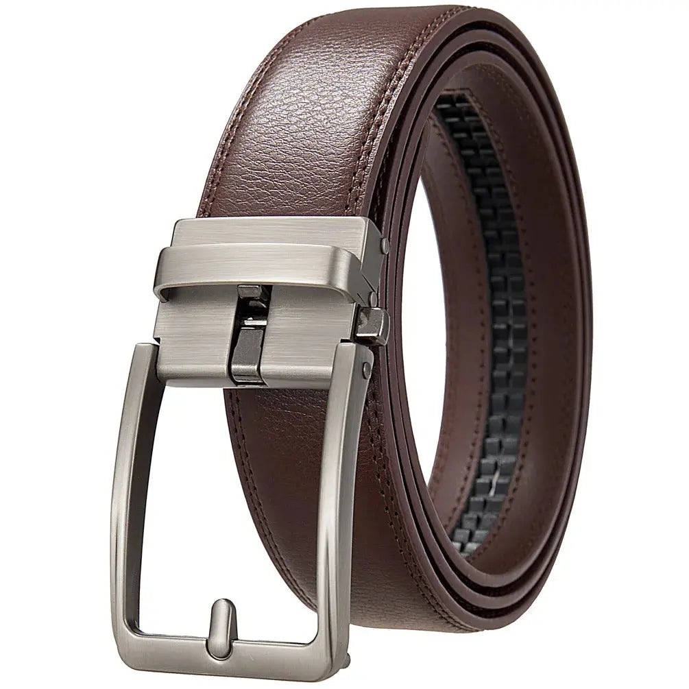 Famous Brand Belt Male Designer Automatic Buckle Genuine Leather - Suncollections