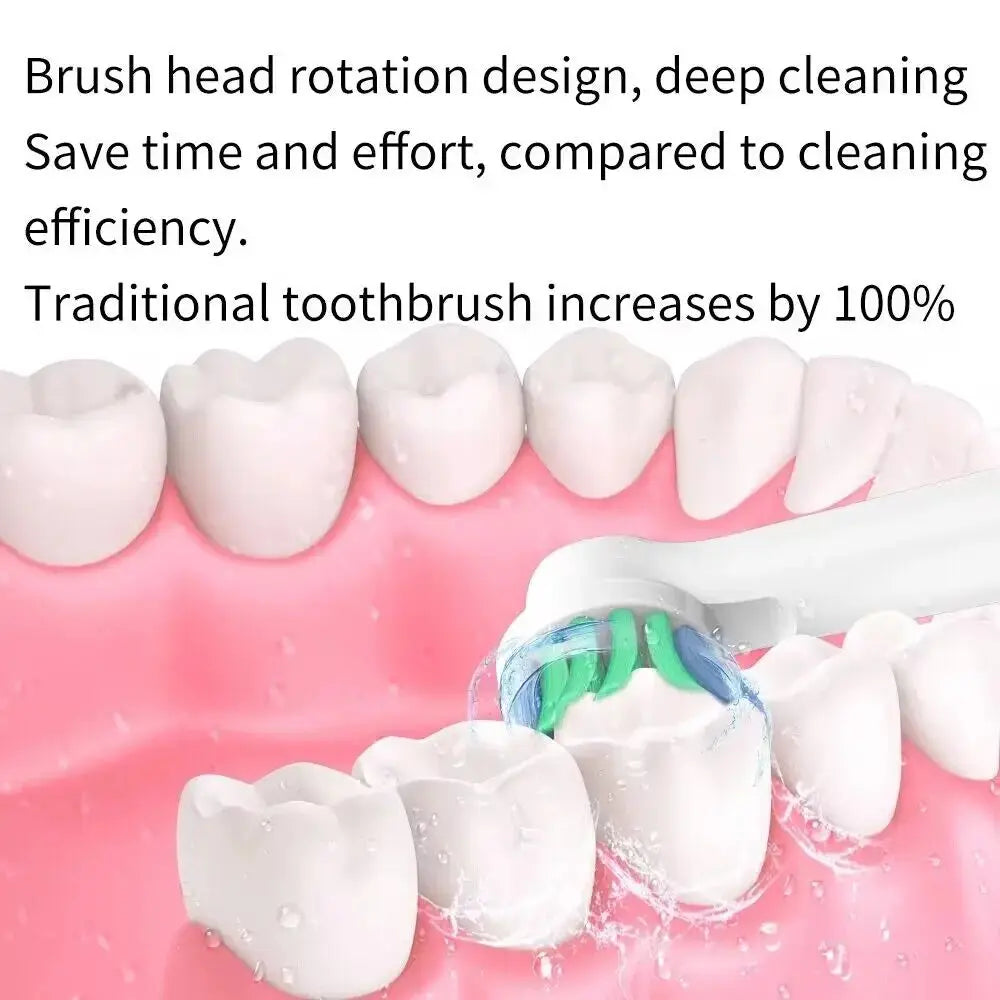 16/20PCS Brush Head nozzles for Oral B Electric Toothbrush Replacement Head Refill Sensitive Floss Cross Action for Oralb - Suncollections