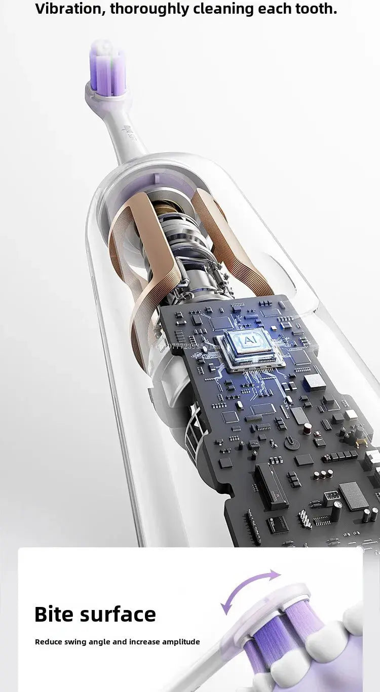 Xiaomi Mijia Sonic Sweep Vibration Electric Toothbrush Pro Intelligent Tooth Surface Recognition Digital Display Reminder - Suncollections