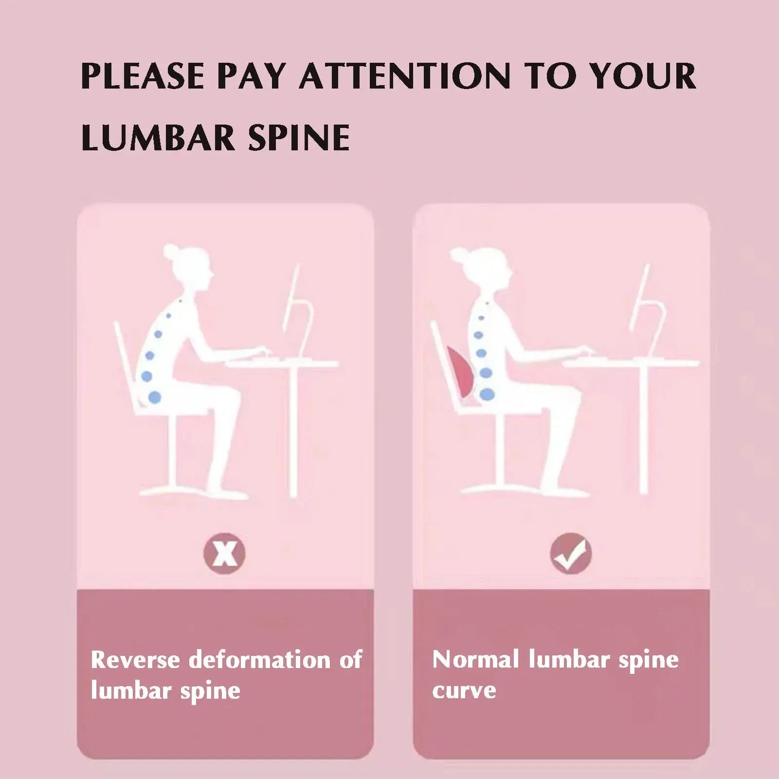 Back Stretcher Back Cracker Back Cracking Device Spine Deck Back Board Lumbar Stretcher for Lower Back Pain Relief Suncollections