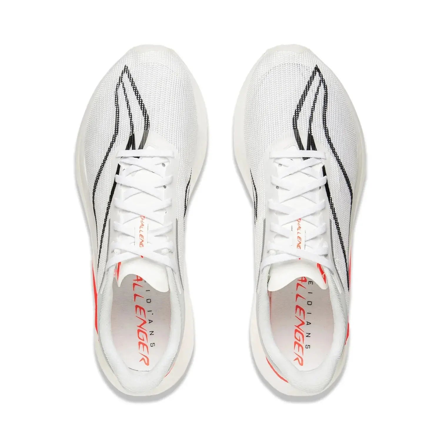 Li-Ning Men FEIDIAN 5 CHALLENGER Racing Running Shoes SUPER BOOM Cushion CARBON-FIBER PLATE Anti-Slippery Sport Sneakers ARMV001 Suncollections