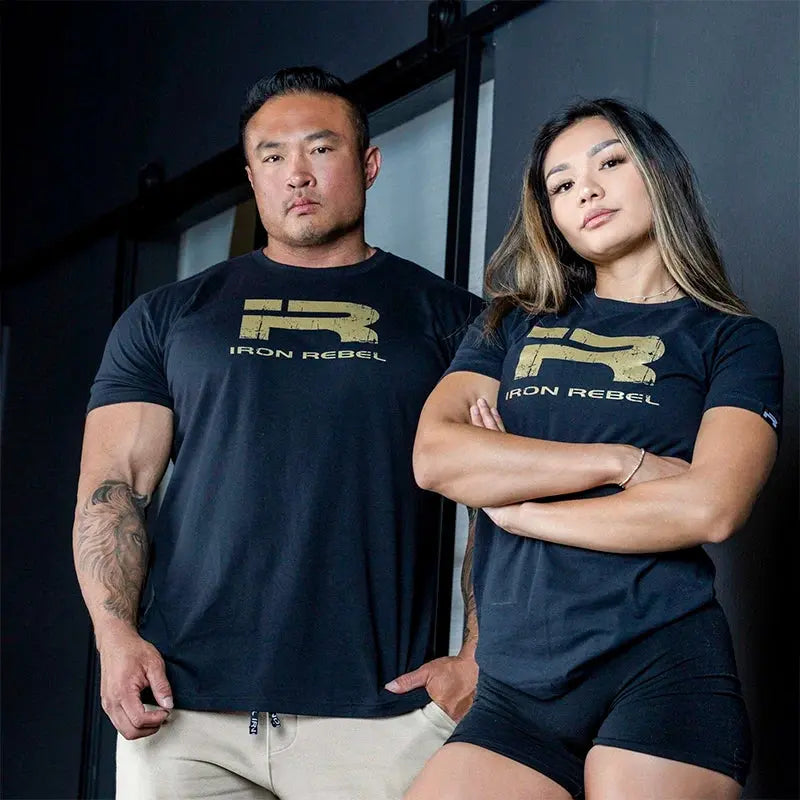 New Sports T-shirt Men's and Women's Loose Round Neck Casual American Printed High Quality Cotton Fitness Jacket Short Sleeve Suncollections