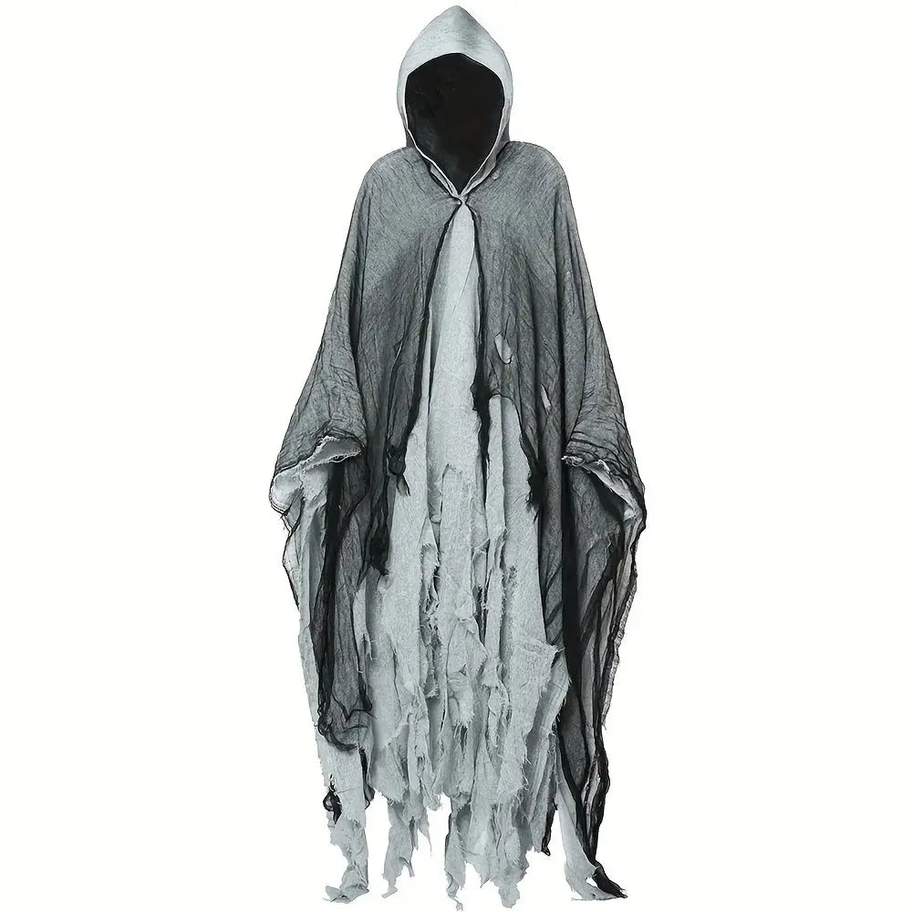 Halloween Cloak Skeleton Clothes Mask Ghost House Chamber Of Secrets Dressing Up Zombies Costume Props Halloween Gift Suncollections