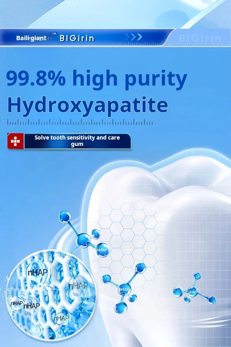 Baili Giant 99.8% High-purity Hydroxyapatite Toothpaste For Removing Bad Breath Whitening - Suncollections