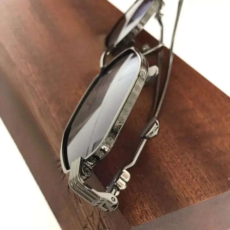 New Fashion Men Women Sunglasses CH8286 High Quality Titanium Punk Steam SUNGLASSES Outdoor Driving Party UV400 Sunscreen Glasse - Suncollections