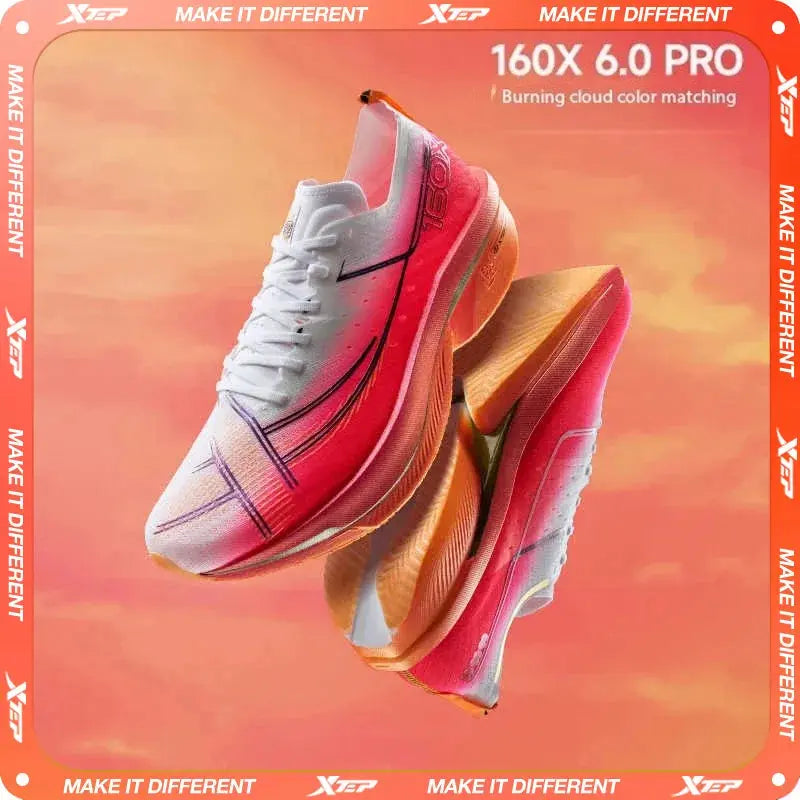 Xtep Men's Running Shoes 2000km 3.0 2025 Spring Lightweight Cushioned Wear-Resistant Training Jogging Sneakers 875119110032 Suncollections