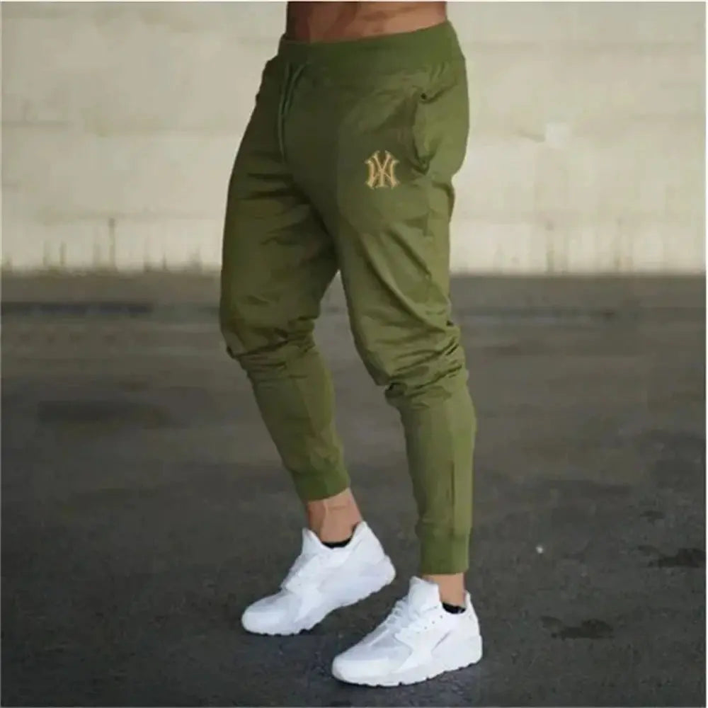 Jogger Pants Men Fitness Gyms Pants Tight Outdoor Sweatpants Running Pants Mens Trousers S-3XL Suncollections