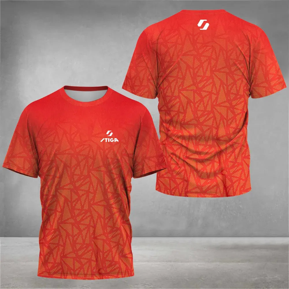 2024 High Quality Tennis Badminton Training T Shirt Quick Dry Sports Short-sleeved T-Shirt Fashion Casual Street Men's Clothing - Suncollections