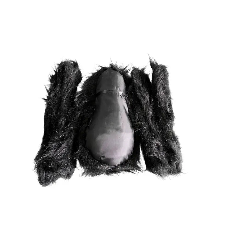 Halloween Big Plush Spider Horror Halloween Decoration Party Prop Outdoor Giant Spider Decor 30-200cm Chamber Prank Black Spider Suncollections