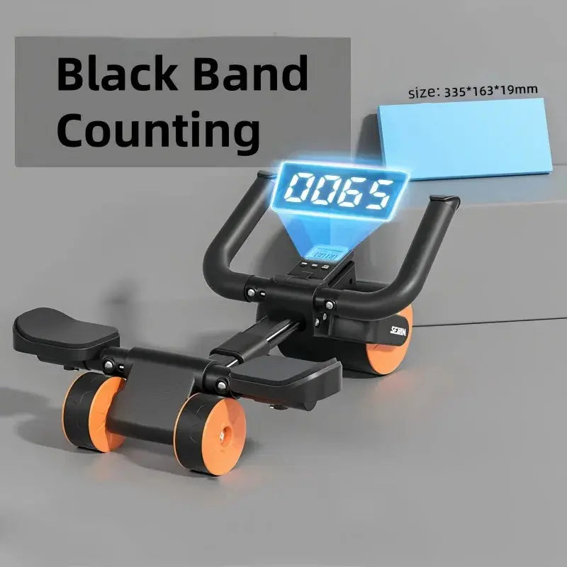 Adjustable Abs Training Roller Multifunctional Home Plank Support Abdominal Fitness Wheel For Home Gym - Suncollections