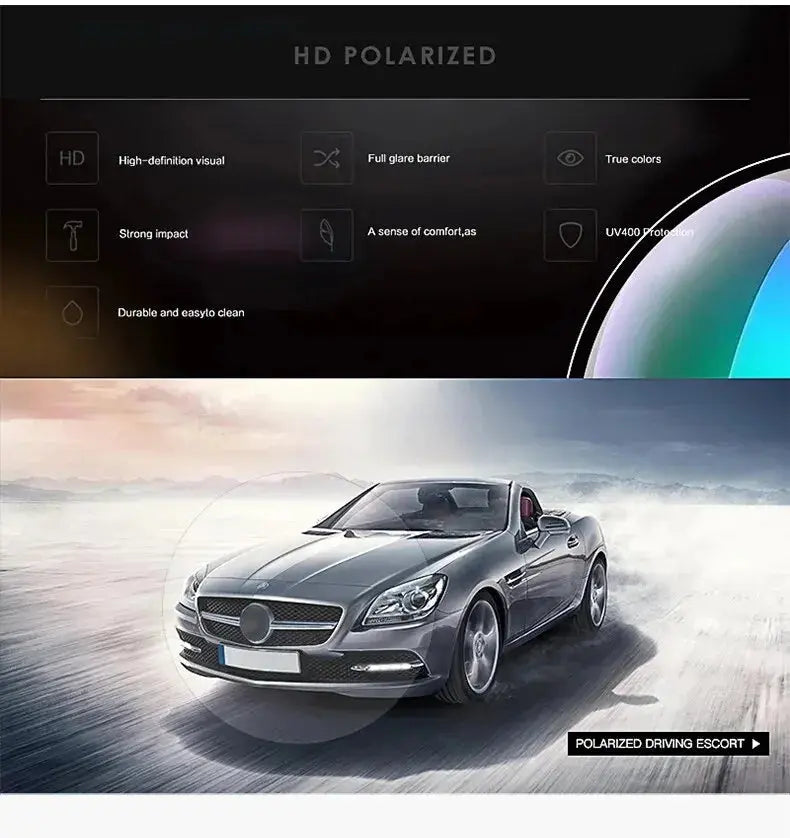 Classic Outdoor Sports Polarized Sunglasses Men Women Cycling Climbing Skiing Fishing Driving Vintage Sun Glasses UV400 Eyewear - Suncollections