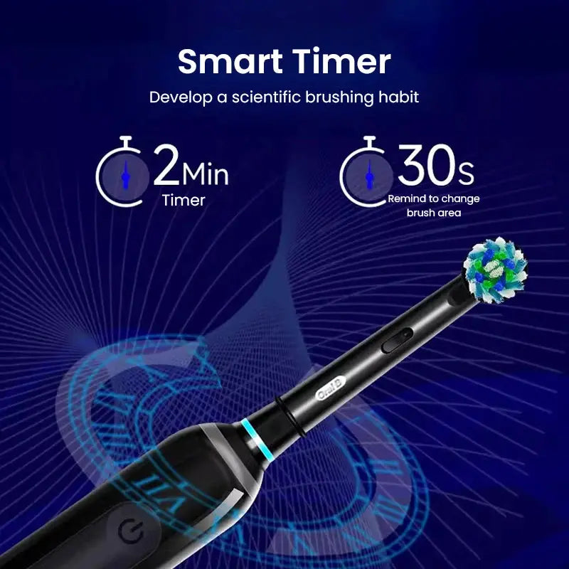 Oral B Pro4 Ultra Smart Sensor Electric Toothbrush 3D - Suncollections