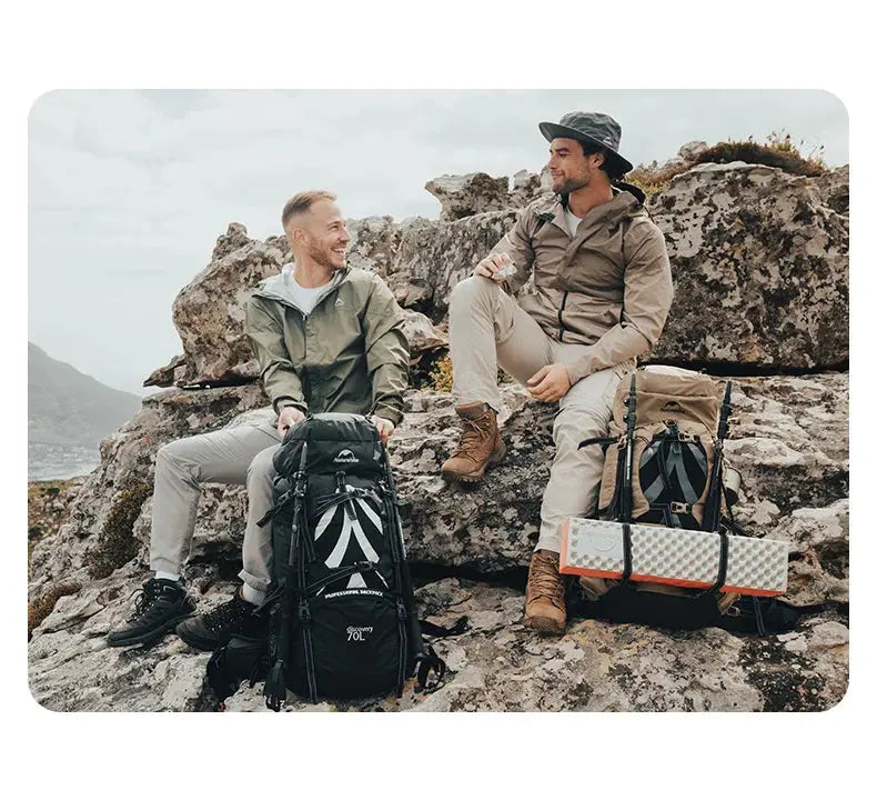 Naturehike 70L Camping Backpack Ergonomic Large Capacity Hiking Bags For Man With Rain Cover Outdoor Travel Trekking Backpacks - Suncollections