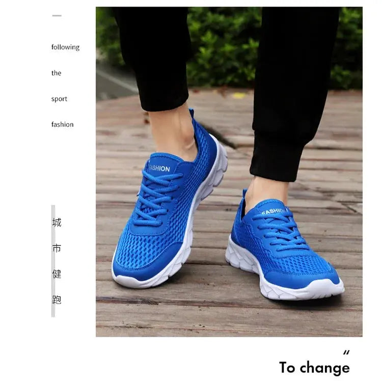 YRZL Men's Tennis Lightweight Breathable Mesh Athletic Shoes Outdoor Jogging Running Walking High Quality Sport Sneakers for Men Suncollections