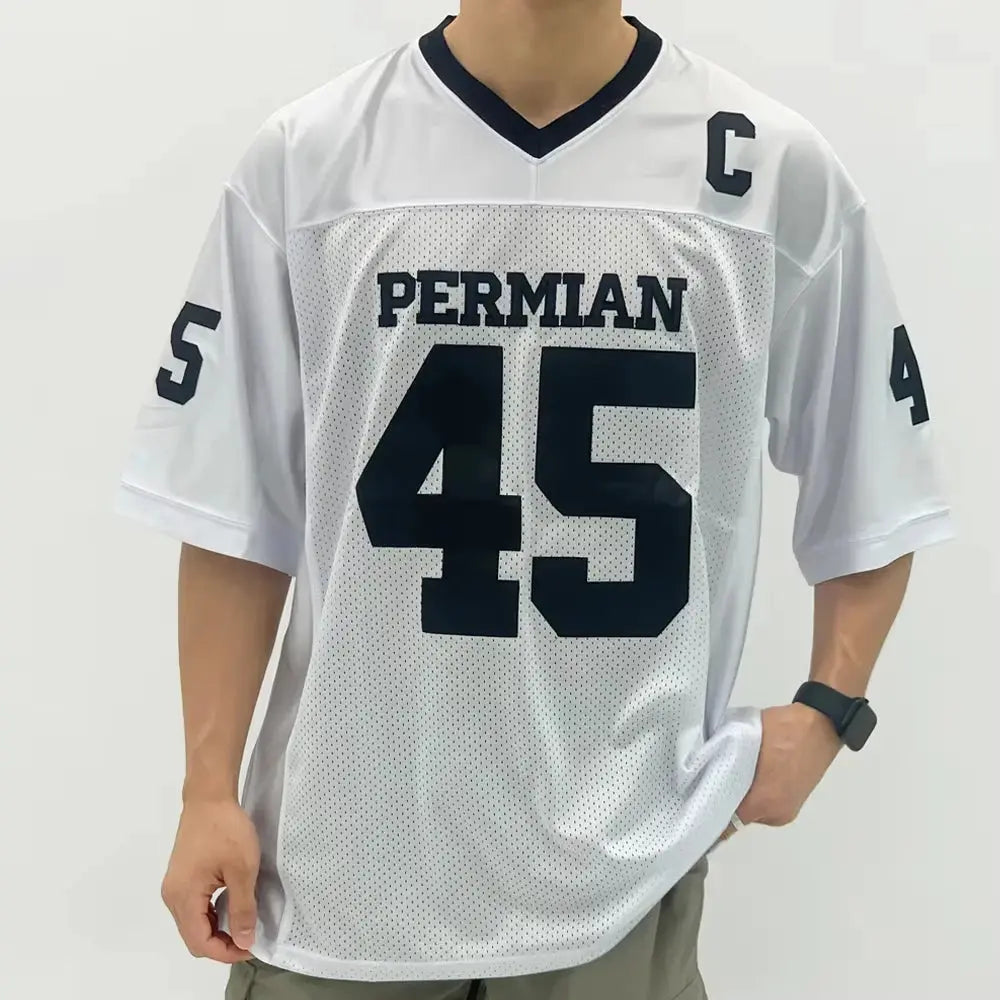 Boobie Miles #45 Permian American football Sport jersey Shirt Embroidery sewing Outdoor sportswear loose clothes High Quality - Suncollections