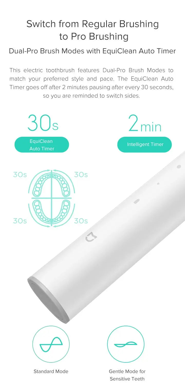 XIAOMI MIJIA T300 Electric Toothbrush - Suncollections