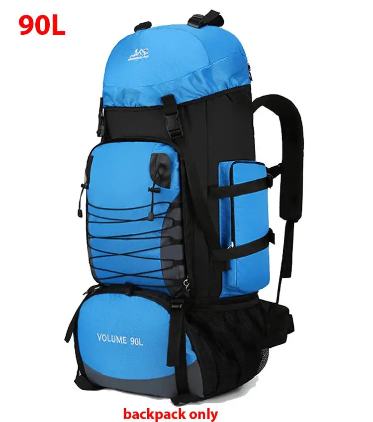 90L Travel Bag Camping Backpack Hiking - Suncollections