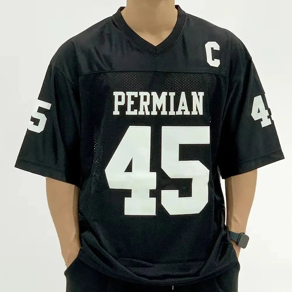 Boobie Miles #45 Permian American football Sport jersey Shirt Embroidery sewing Outdoor sportswear loose clothes High Quality - Suncollections