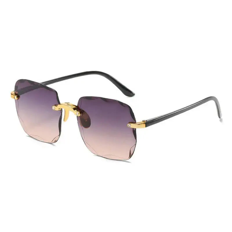 Square Frameless Classic Gradient Women Sunglasses - Suncollections