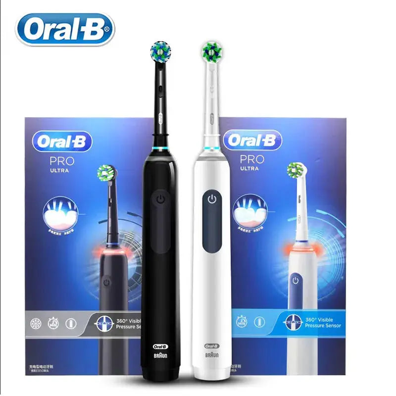 Oral B Pro Ultra Electric Toothbrush 30S Smart Timer Pressure Pro - Suncollections