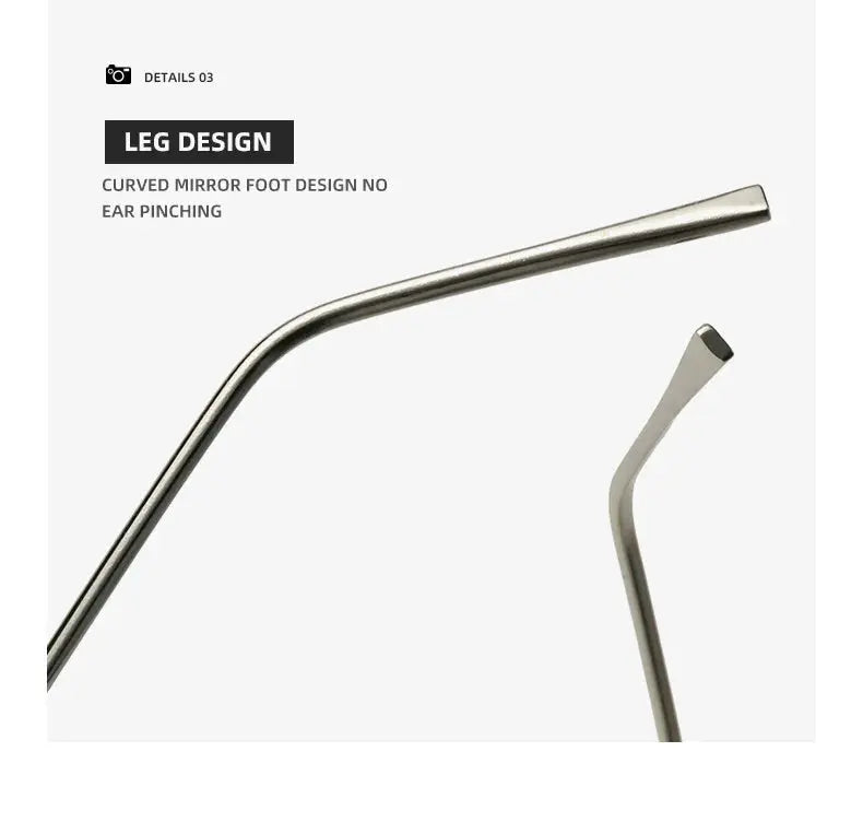 KAMMPT Retro Pilot Sunglasses Fashion Men Women Square Driving UV400 Shades New Trendy Original Brand Design Hiking Sun Glasses - Suncollections