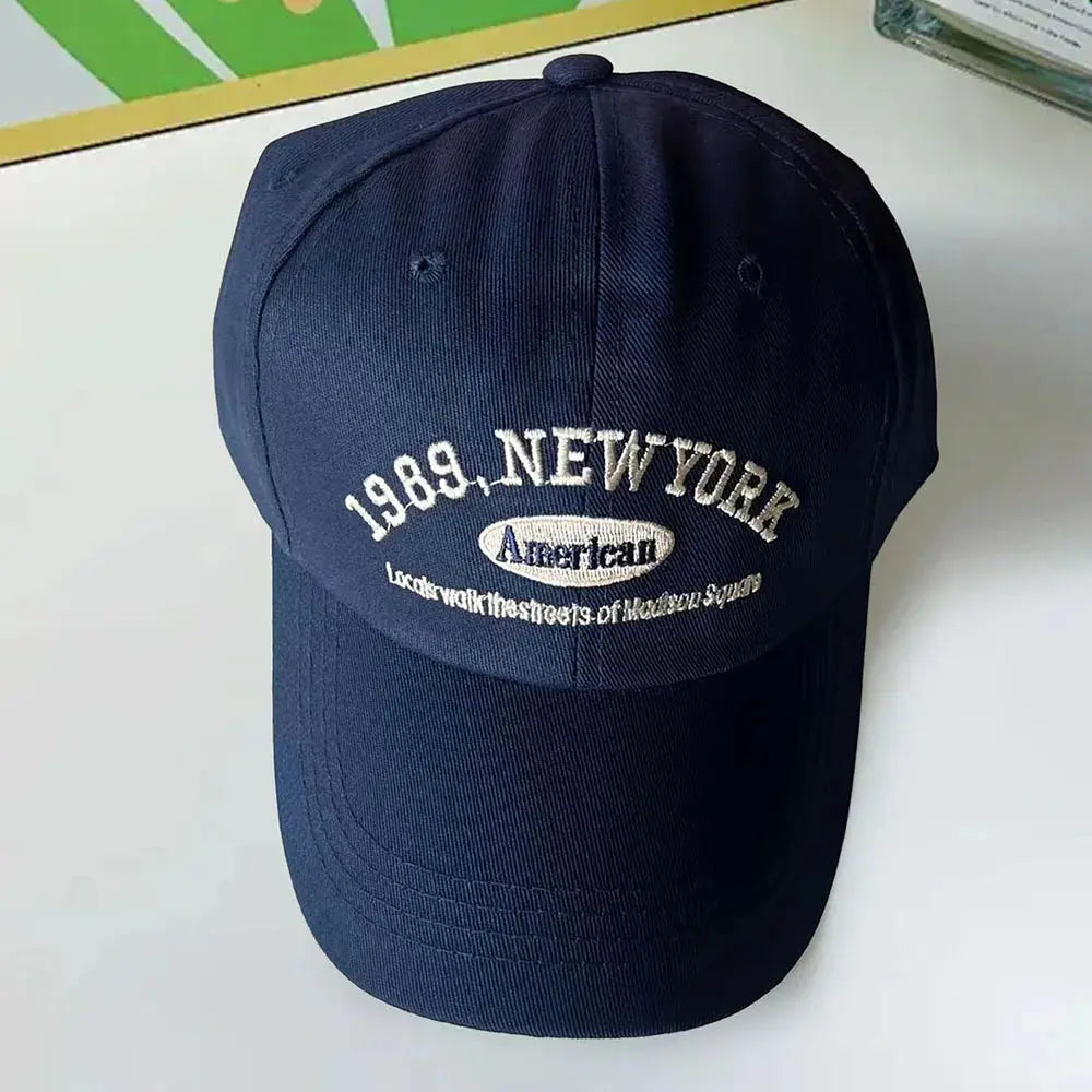 One Retro Embroidered Adjustable Baseball Cap - Suncollections