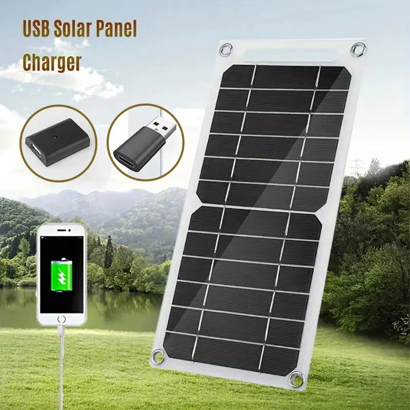40W portable solar panel with USB interface design and 5V output solar power bank suitable for various outdoor activities - Suncollections