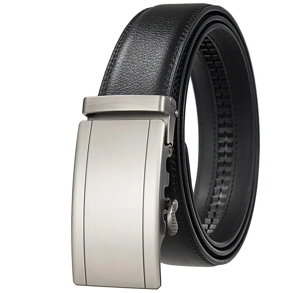Famous Brand Belt Male Designer Automatic Buckle Genuine Leather - Suncollections