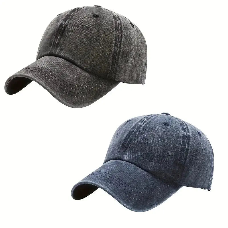 Men Women Unisex Baseball Cap Adjustable Solid Color Casual Hat Stretchy Fabric for Sports Secure Drawstring Closure Dad Hat - Suncollections