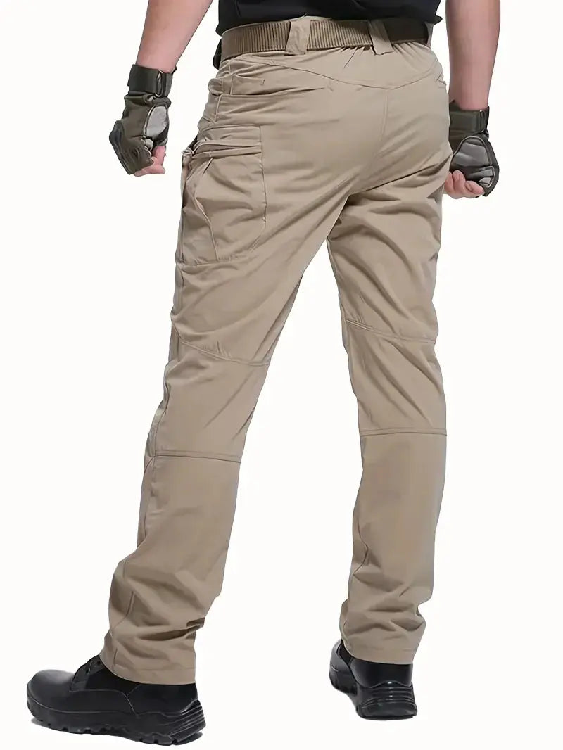 Men's Outdoor Multi Functional Tactical Pants, Multi Pocket Outdoor Hiking Sweatpants, Water-repellent, wear-resistant Suncollections