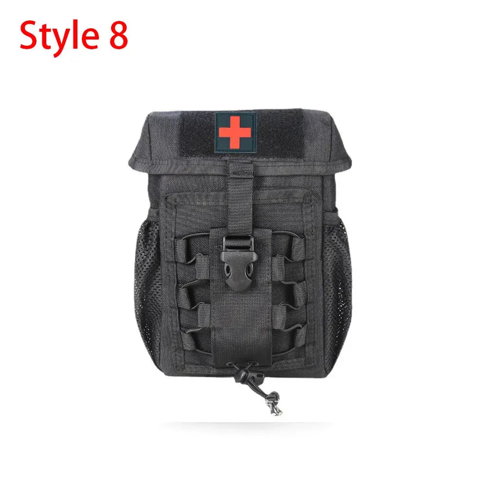 Ophidian IFAK EDC Bag Waist Belt Pack Hunting Vest Emergency Tools Pack Outdoor Medical First Aid Kit Camping Survival Pouch - Suncollections