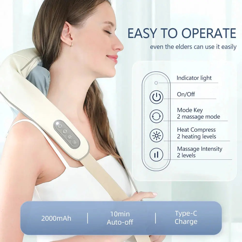 Foreverlily 26W Neck And Shoulder Massager - Suncollections