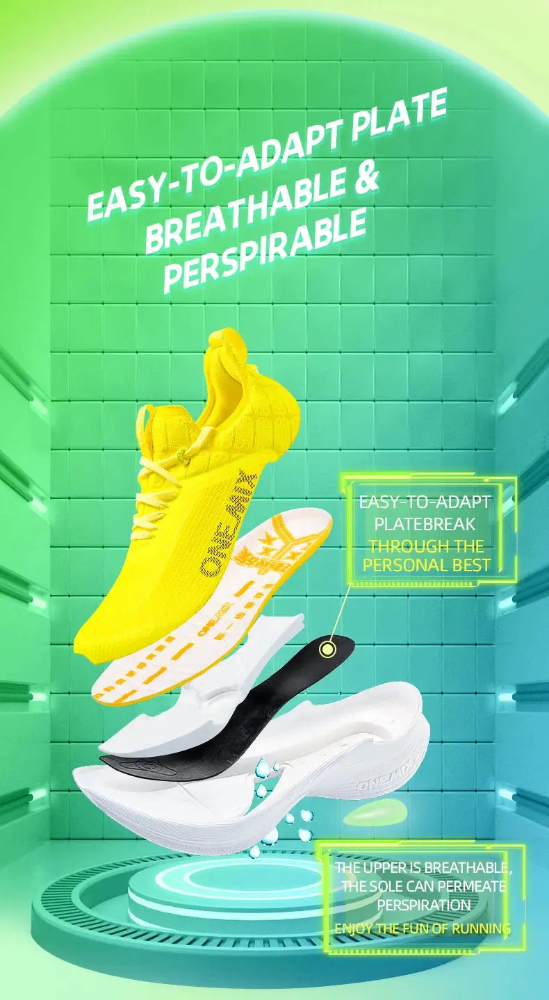 ONEMIX Carbon Plate Marathon Running Racing Shoes Professional Stable Support Shock-relief Ultra-light Rebound Sport Sneakers Suncollections