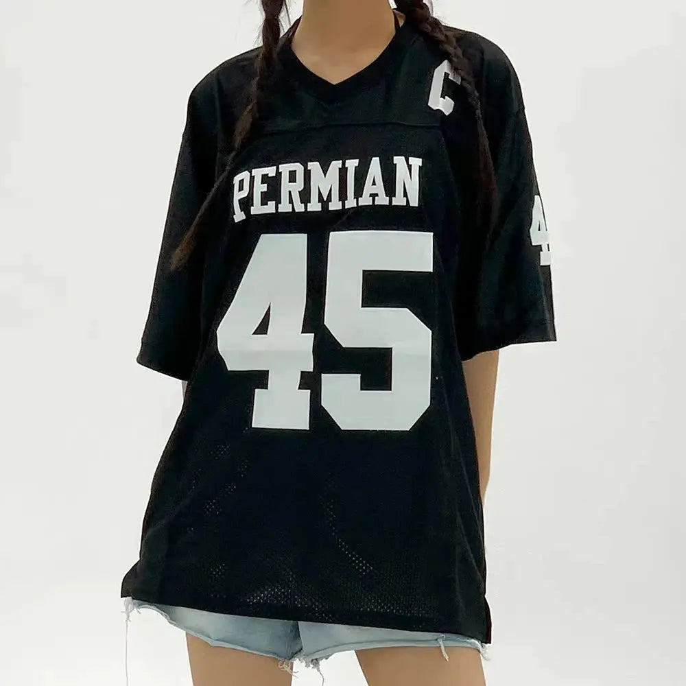 Boobie Miles #45 Permian American football Sport jersey Shirt Embroidery sewing Outdoor sportswear loose clothes High Quality - Suncollections