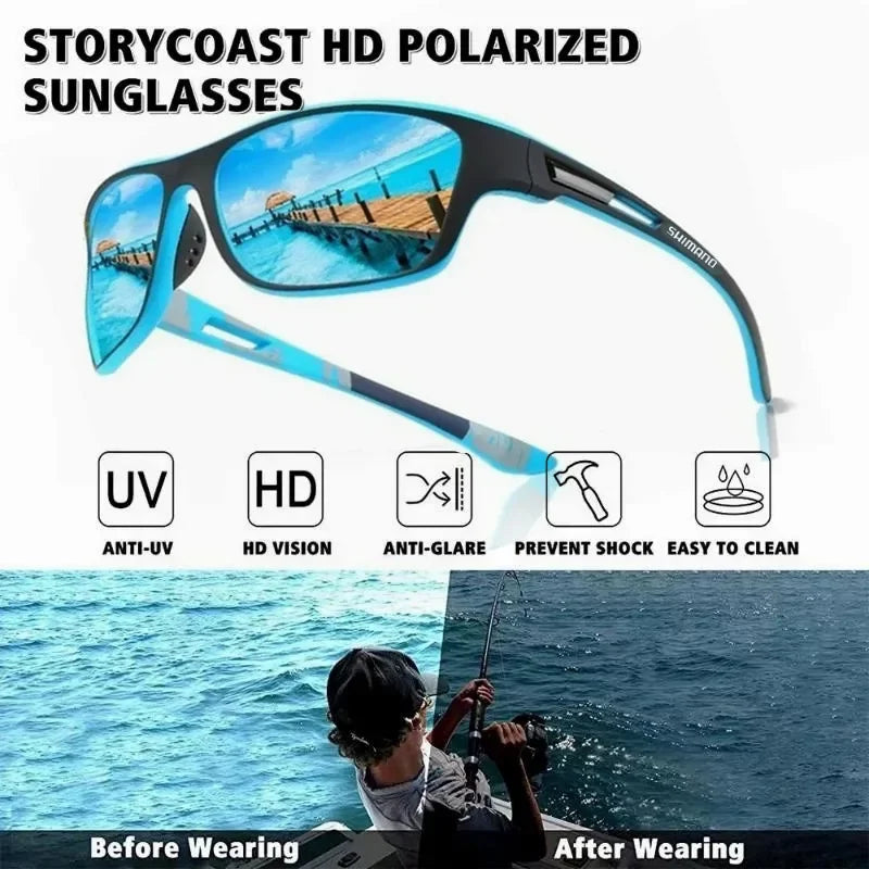 Unisex Polarized Sunglasses UV400 Outdoor Sports Protective Fashion Sunglasses for Hunting Fishing Driving And Cycling Suncollections