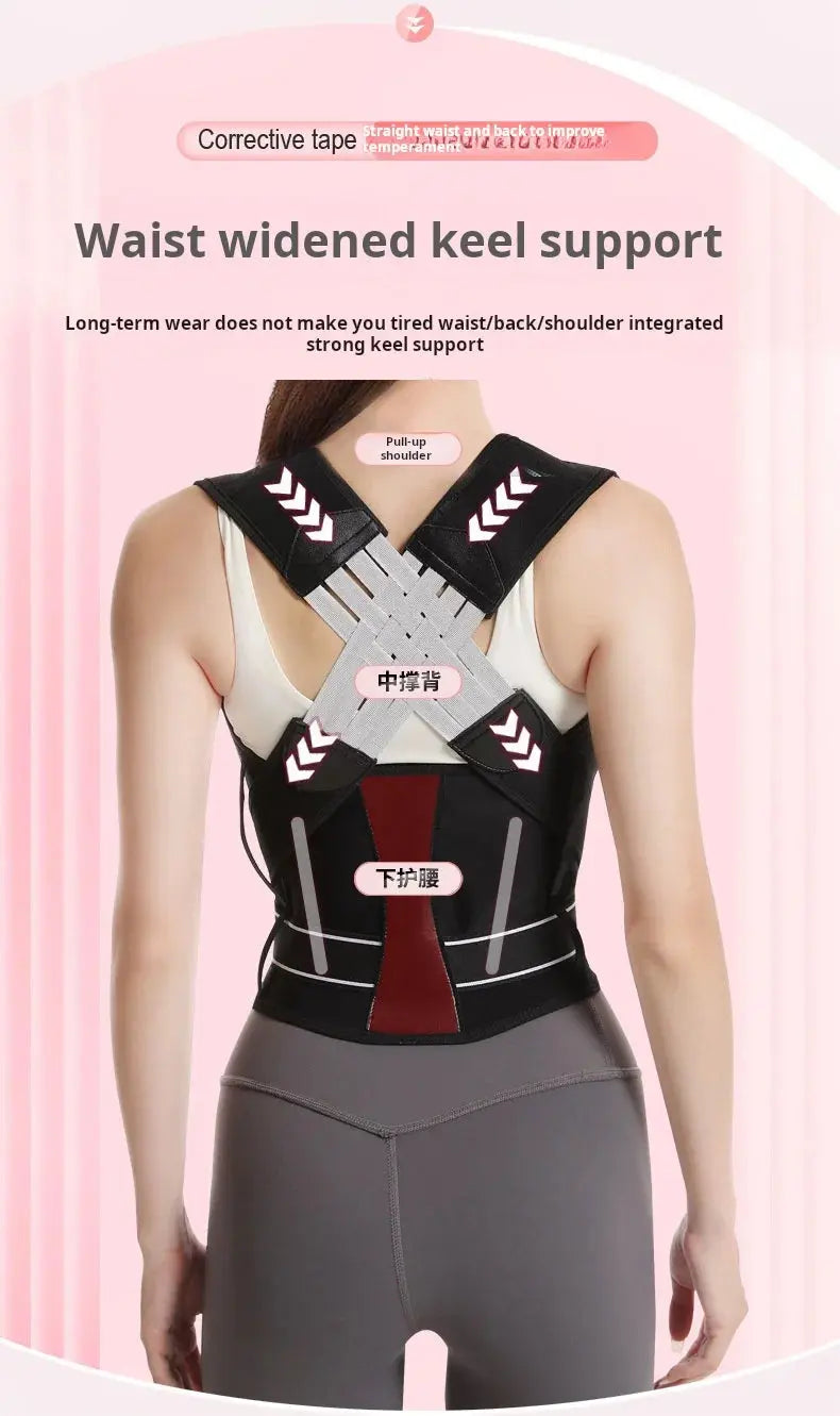 Shoulder and back posture correction with camel straps - Suncollections
