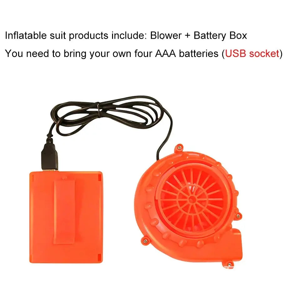 Adult Funny Inflatable Black Robe Mask Ghost Costume Props Halloween Day of the Dead Carnival Party Masquerade Cosplay Suncollections