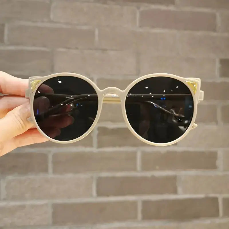 2023 Girls Boys Cute Animal Cartoon Ears Sunglasses Kids Outdoor Sun Protection Children Lovely Vintage Protection Sunglasses - Suncollections