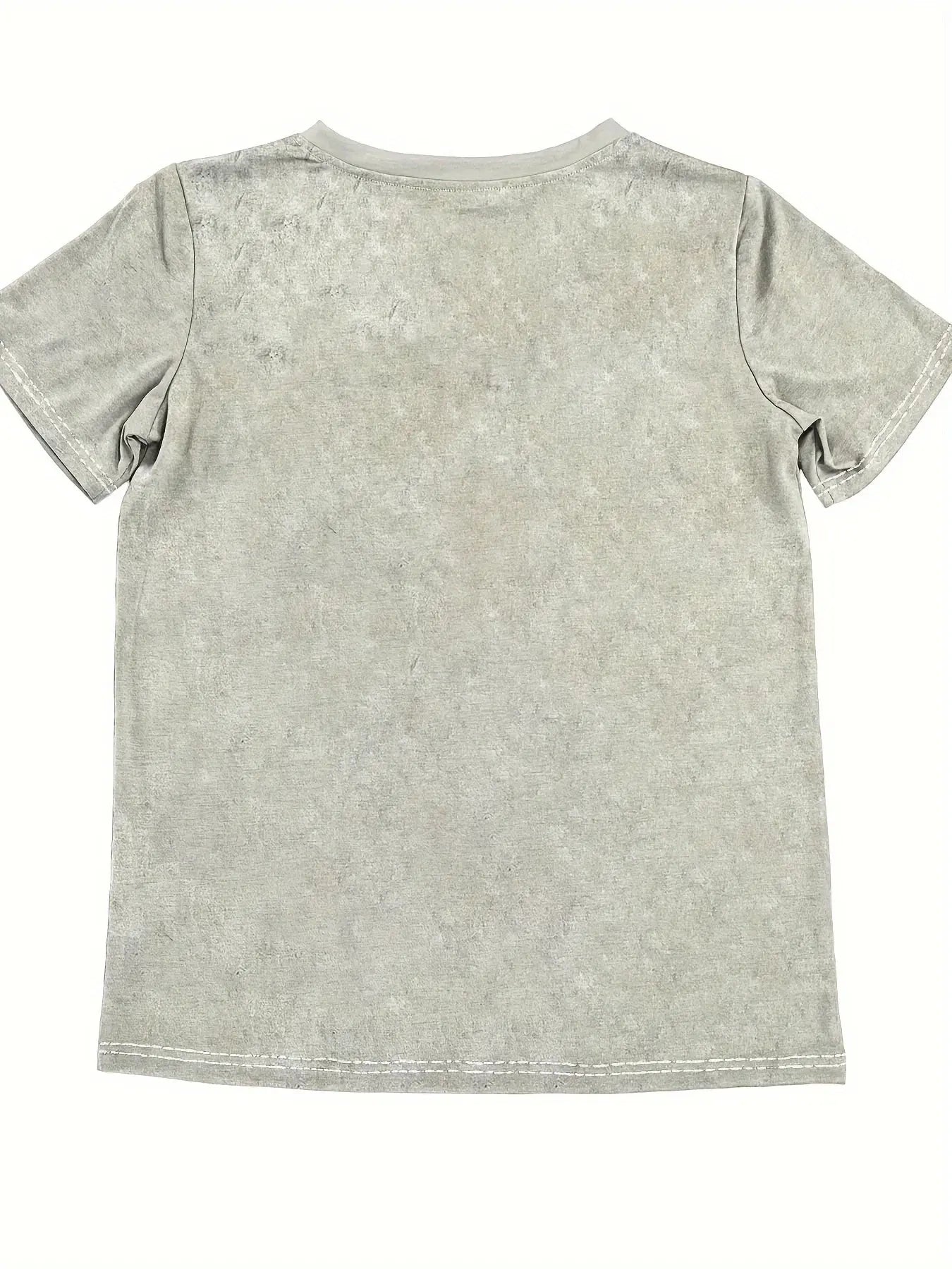 Cat Pattern Printed Round Neck T-Shirt Summer Casual Short Sleeve Top Women's Clothing Plus Size Street Hip Hop Sport T-Shirt - Suncollections