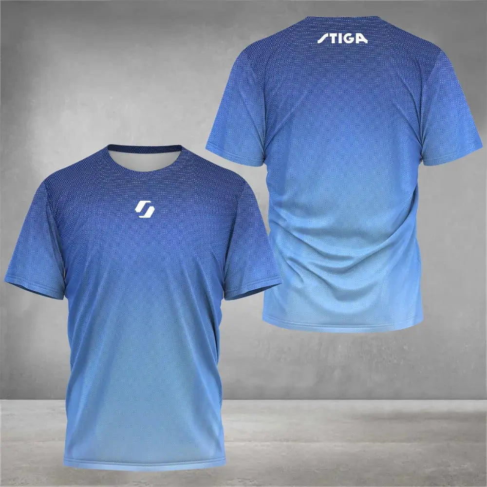 2024 High Quality Tennis Badminton Training T Shirt Quick Dry Sports Short-sleeved T-Shirt Fashion Casual Street Men's Clothing - Suncollections