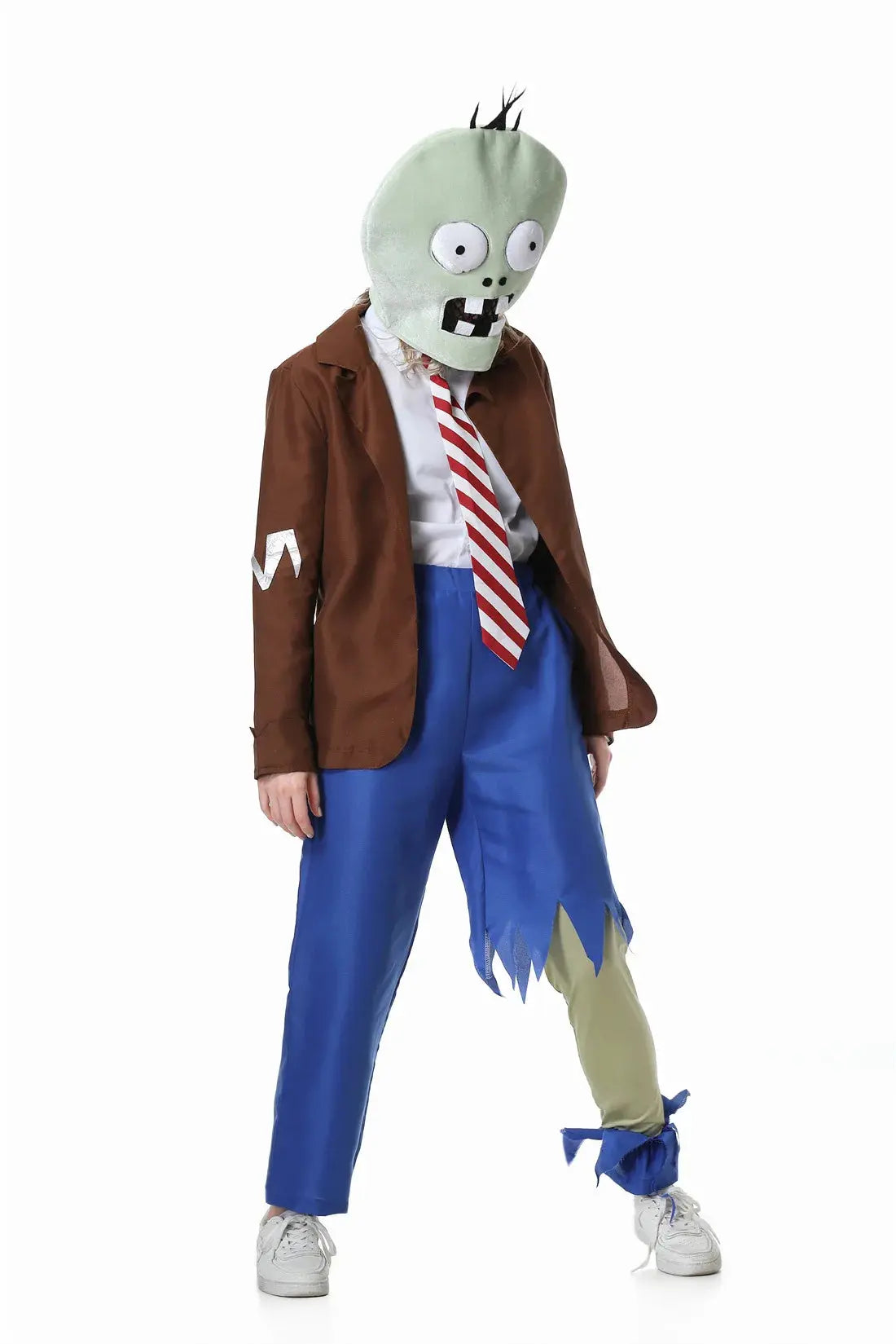 Halloween Kids Adult Funny Cosplay Game Zombies Novelty Jumpsuit Mask Outfit Clothes Festival Carnival Dress Up Party Stage Show Suncollections