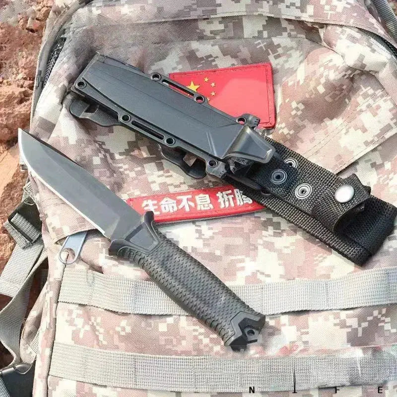 New Stainless steel knife sharp fixed blade blade for outdoor camping survival - Suncollections