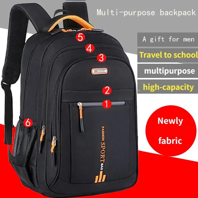 Ladies' Backpack: Trendy Korean Version with Large Capacity - Suncollections