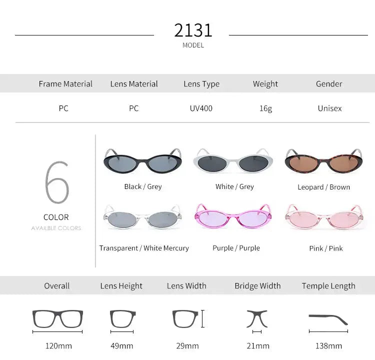 2024 New Sexy Women's Sunglasses Small Oval  Sunglasses Fashion Leopard Brown Sun Glasses Luxury Brand Designer Retro Sunglasses - Suncollections